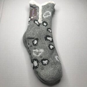 Secret Treasures Women's No Slip Slipper Sock Gray Size 4-10 New